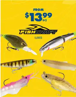 BCF Fishcraft lures offer