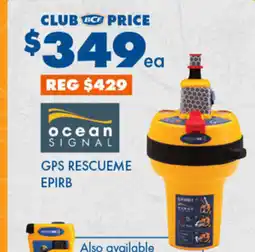 BCF Gps rescueme epirb offer