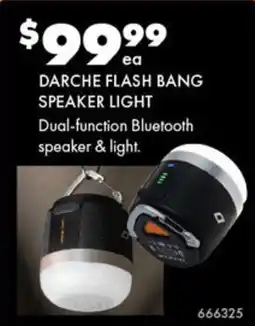 BCF Darche flash bang speaker light offer