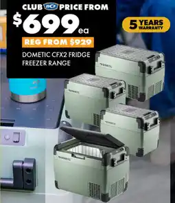 BCF cfx2 fridge freezer range offer