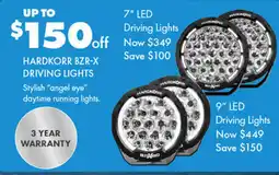 BCF Driving lights offer