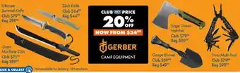 BCF Camp equipment offer