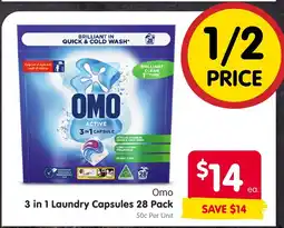 Spar 3 in 1 Laundry Capsules offer