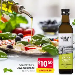 Spar Squeaky Gate Olive Oil offer