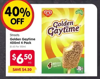 Spar Golden Gaytime offer