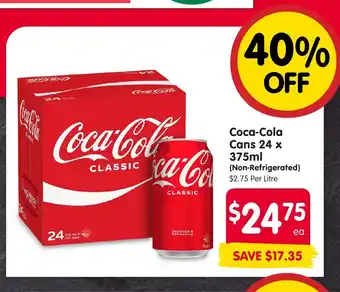 Spar Coca-Cola Cans offer