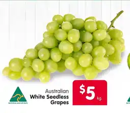 Spar White Seedless Grapes offer