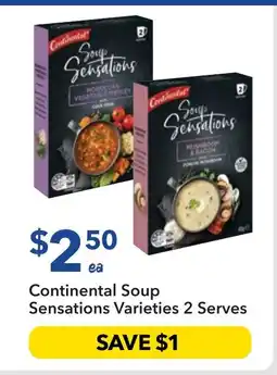 Ritchies Continental Sensations offer