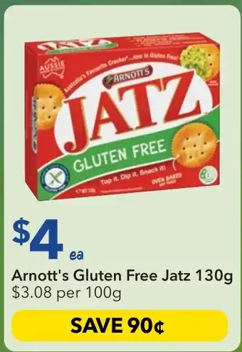 Ritchies Arnott's Gluten Free Jatz offer