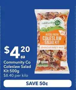 Ritchies Community Co Coleslaw Salad Kit offer