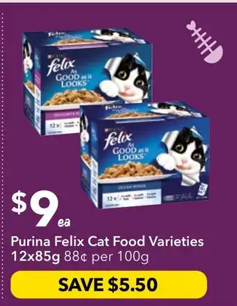 Ritchies Purina Felix Cat Food offer