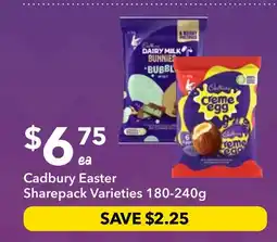 Ritchies Cadbury Easter Sharepack offer