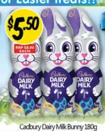 NQR Cadbury Dairy Milk Bunny offer