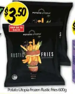 NQR Potato Utopia Frozen Rustic Fries offer