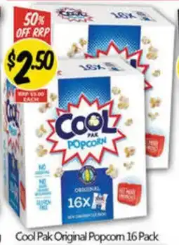 NQR Cool Pak Original Popcom offer