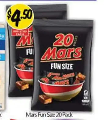 NQR Mars Fun Size offer