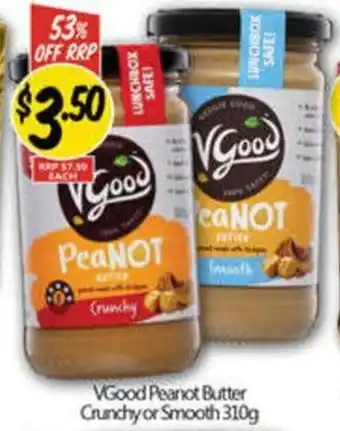 NQR VGood Peanot Butter Crunchy or Smooth offer