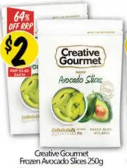 NQR Creative Gourmet Frozen Avocado Slices offer