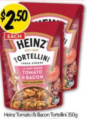 NQR Heinz Tomato & Bacon Tortellini offer