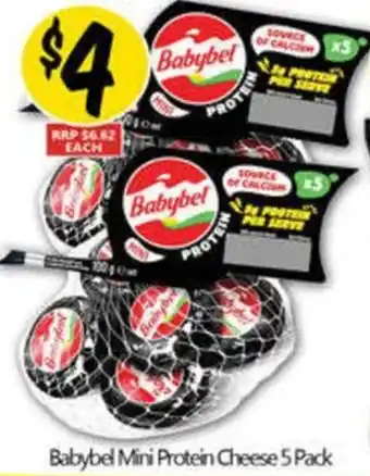 NQR Babybel Mini Protein Cheese offer