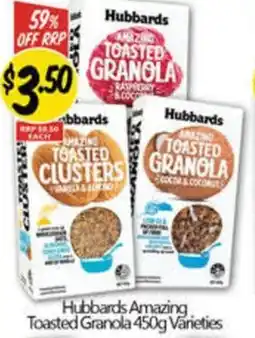 NQR Hubbards Amazing Toasted Granola offer