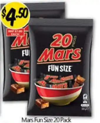 NQR Mars Fun Size offer