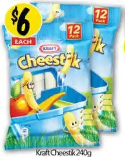NQR Kraft Cheestik offer