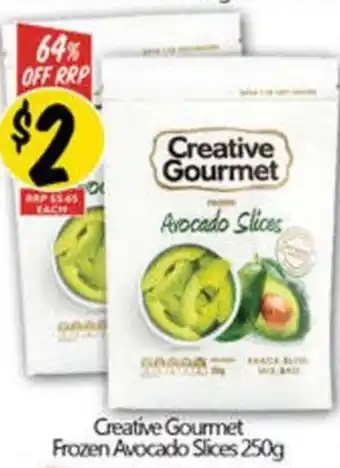 NQR Creative Gourmet Frozen Avocado Slices offer