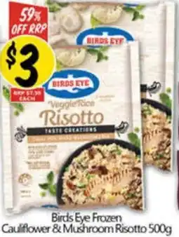 NQR Birds Eye Frozen Cauliflower & Mushroom Risotto offer