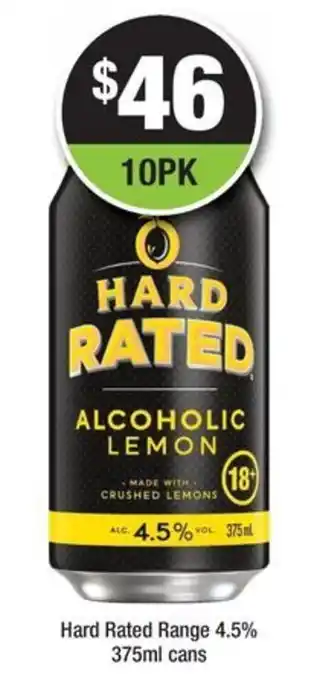 Bottler Hard Rated Range offer