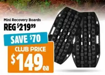 Anaconda Mini Recovery Boards offer