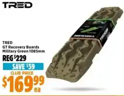 Anaconda TRED GT Recovery Boards Military Green offer