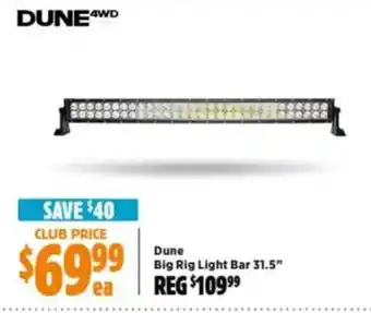 Anaconda Dune Big Rig Light Bar 31.5" offer