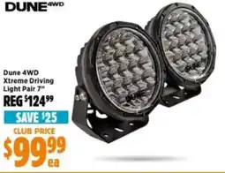 Anaconda Dune 4WD Xtreme Driving Light Pair offer