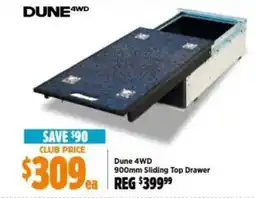 Anaconda DUNE 4WD Sliding Top Drawer offer