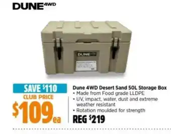 Anaconda Dune 4WD Desert Sand  Storage Box offer