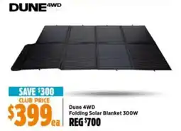 Anaconda Dune 4WD Folding Solar Blanket offer