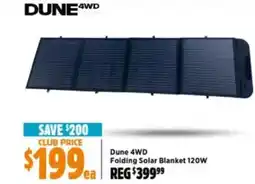 Anaconda DUNE 4WD Folding Solar Blanket offer