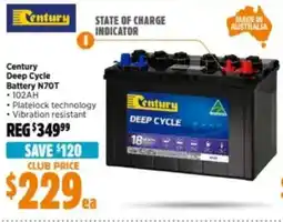 Anaconda Deep Cycle Battery N70T offer