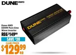 Anaconda Dune 4WD Pure Sine Wave Inverter offer