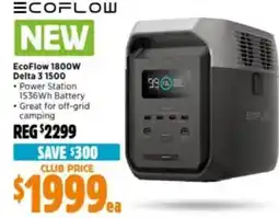 Anaconda ECOFLOW EcoFlow 1800W Delta 3 1500 offer