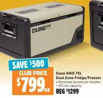 Anaconda Dune 4WD  Dual Zone Fridge/Freezer offer