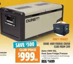 Anaconda Dune 4WD Dual Zone Fridge/Freezer offer