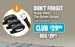 Anaconda Dune 4WD Tie-Down Straps offer