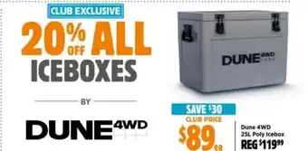 Anaconda Dune 4WD Poly Icebox offer