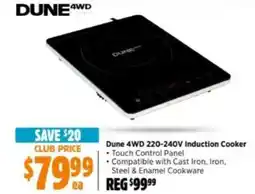 Anaconda Dune 4WD Induction Cooker offer