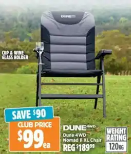 Anaconda Dune 4WD Nomad II XL Chair offer