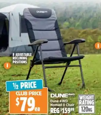 Anaconda Dune 4WD Nomad II Chair offer