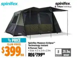 Anaconda Spinifex Mawson Eclipse™ Technology Instant offer