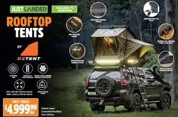 Anaconda Oztent Apex Clamshell Rooftop Tent offer